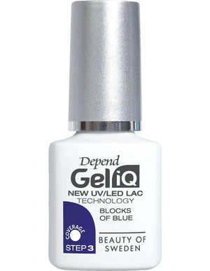 Beter Depend Gel Iq smalto Blocks Blu 41120 — Nail Polish