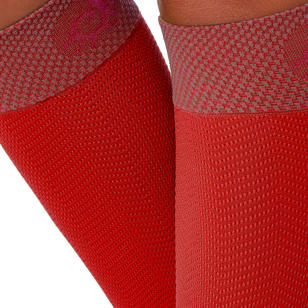 Solidea Chaussettes de compression unisexes Active Energy taille 2M rouge