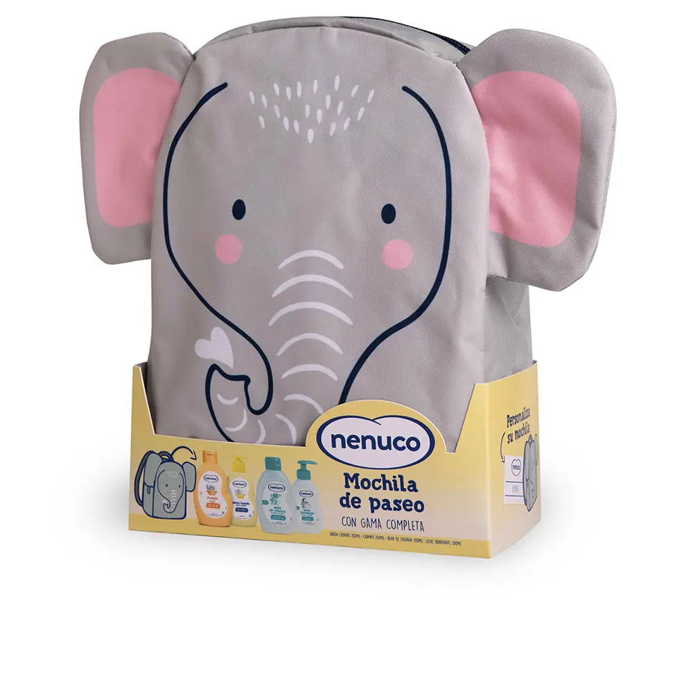 Nenuco Pack sac à dos de marche Baby Elephant