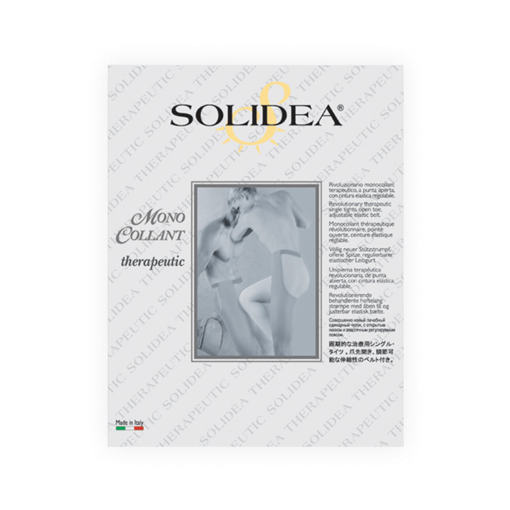 Solidea Monocollant Ccl2 개방형 발가락 압박 25 32mmHg 흰색 XL