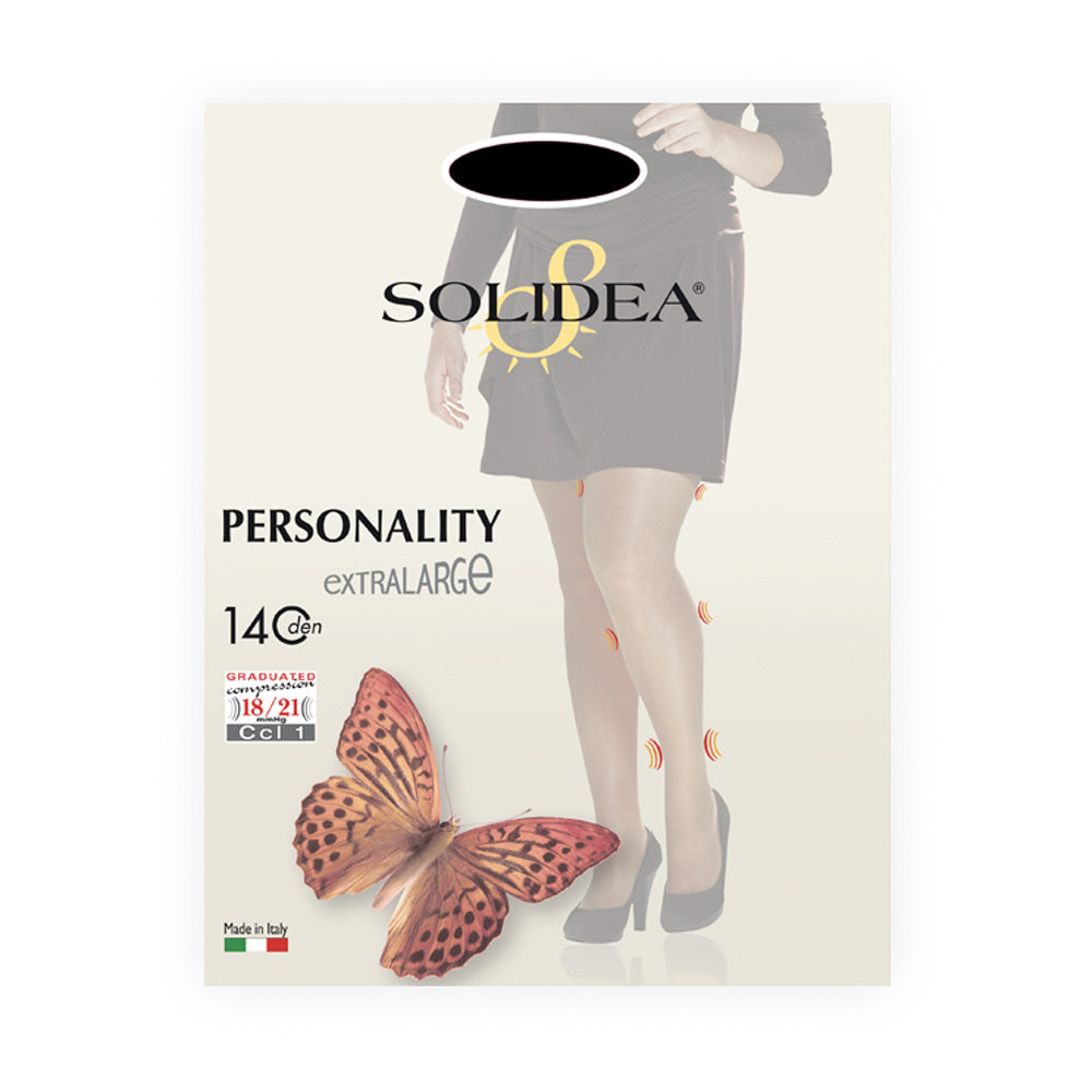 Solidea Personality 14 0Den Collant Eleganti Compressione 18 21mmHg.