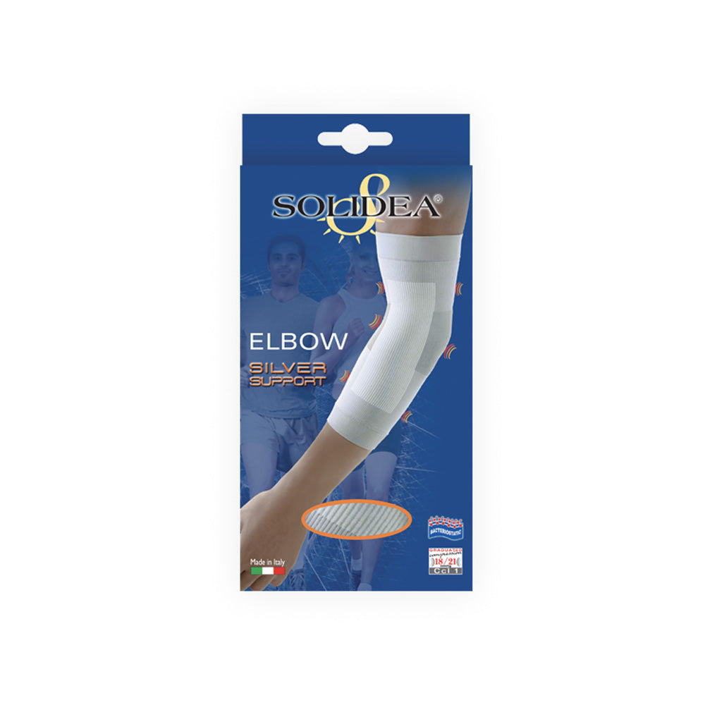 Solidea Silver Support Elbow Ccl1 Kompressions-Ellenbogenbandage 18 21 mmHg.