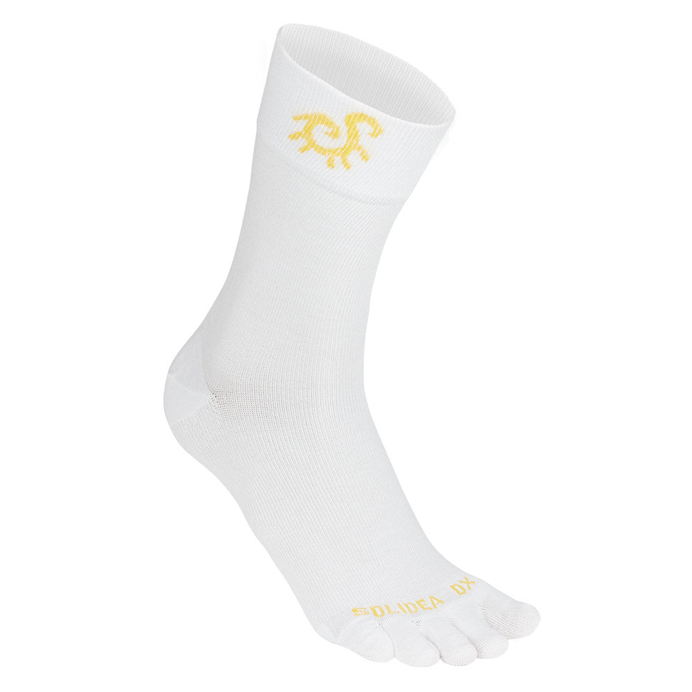 Solidea Socks For You Seda Bambú Cómoda Compresión 8 12mmHg Blanco 3L
