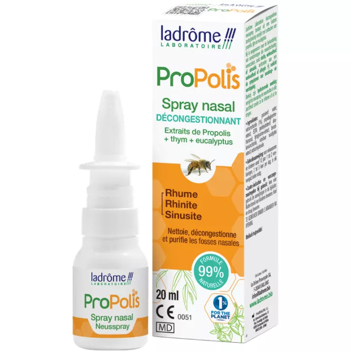 Spray nazal organic cu propolis Ladrôme 30 ml