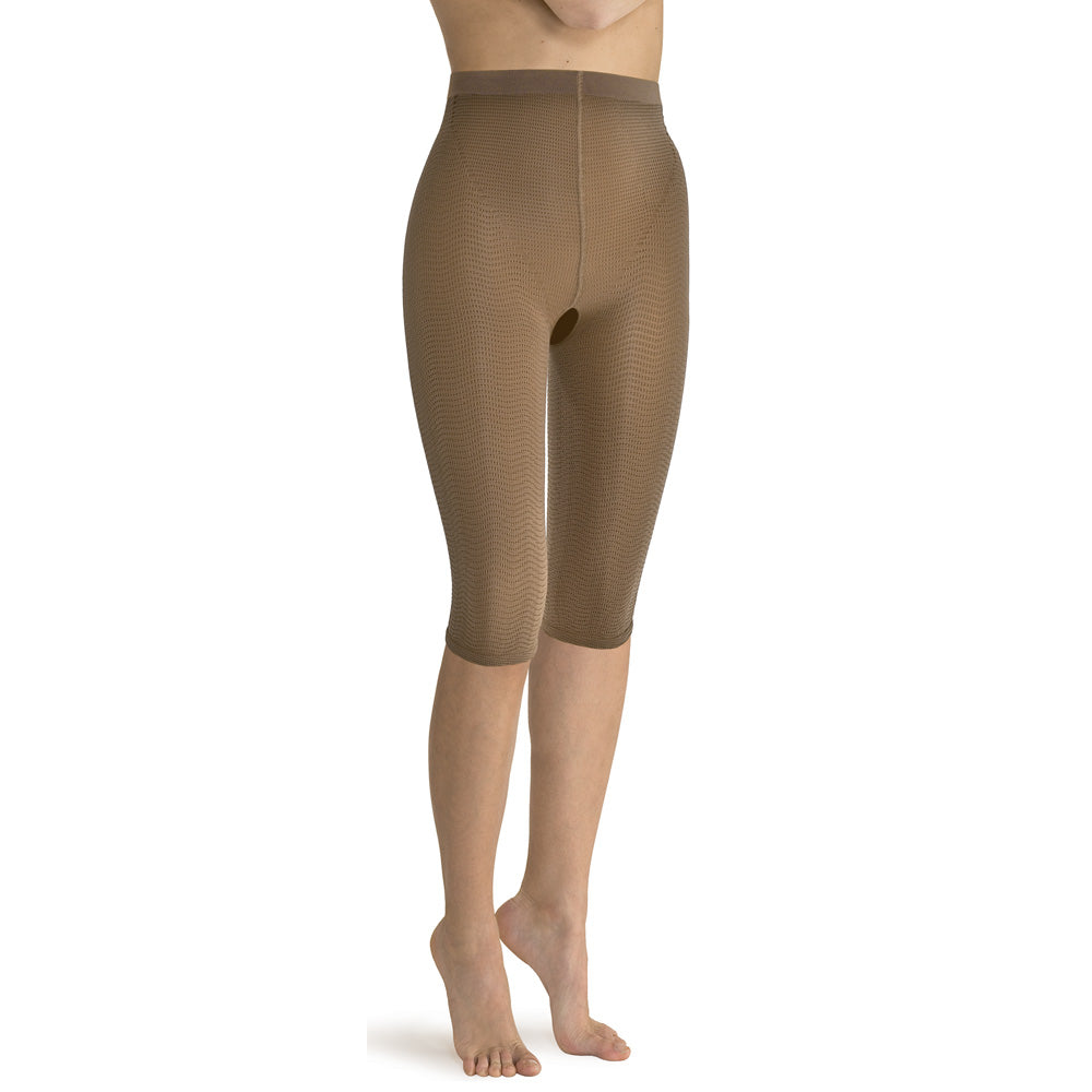 Solidea Wendy Midi Elastische shorts 18 21mmhg 4xl zwart