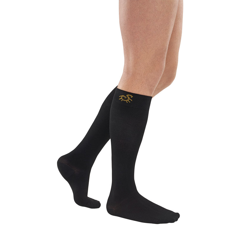 Solidea Bamboo Socks Carezza Knee-highs 13 17 mmHg 1S Black