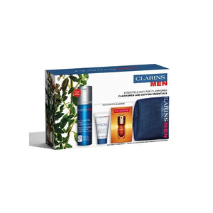 Clarins Uomo gel crema antietà e compattezza cofanetto 4 pezzi — Herren Gesichtspflegeset