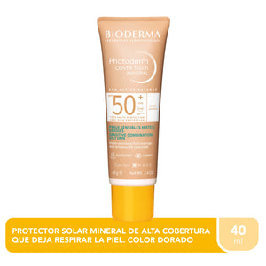 Bioderma Cover Photoderm Touch SPF50+ Make-up dorato 40g — Solare