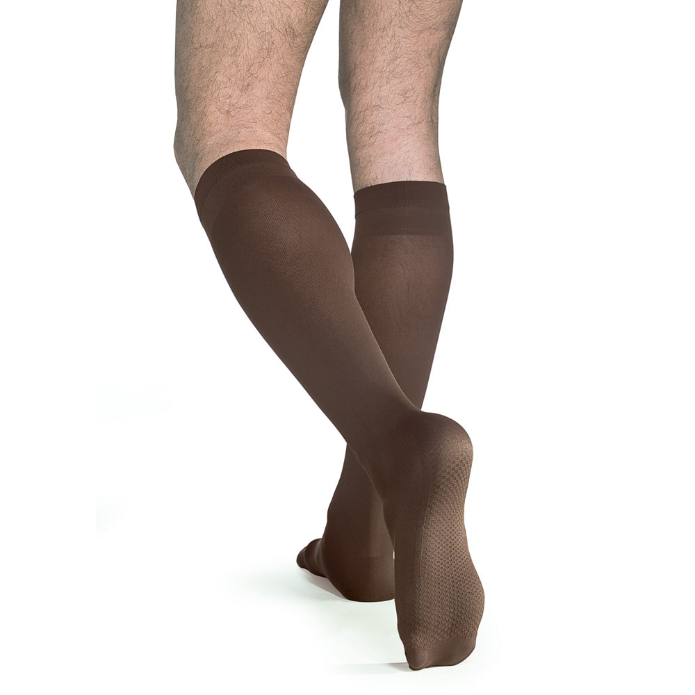 Solidea Relax Ccl1 닫힌 발가락 불투명 무릎 높이 18 21mmHg 검정색 L