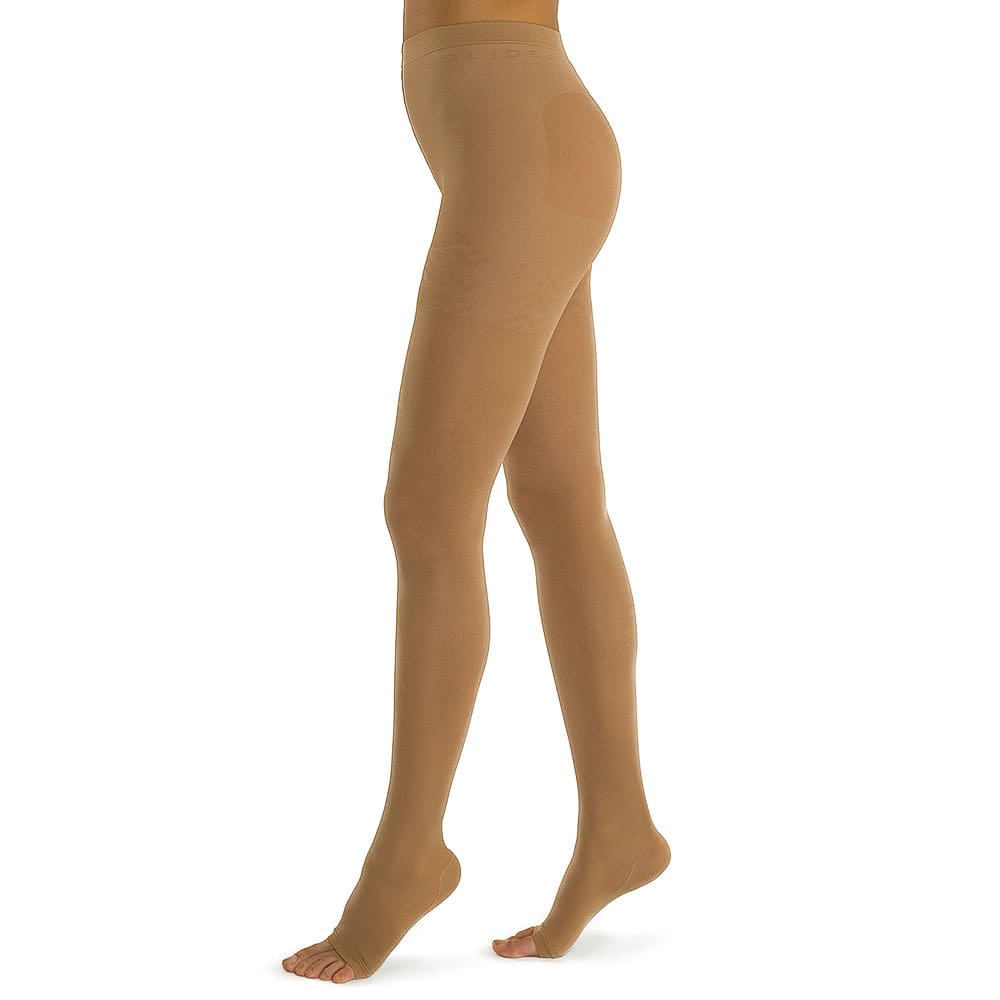 Solidea Wonder model CCL1 plus open tip open anatomische panty's 18 21 mmHg.