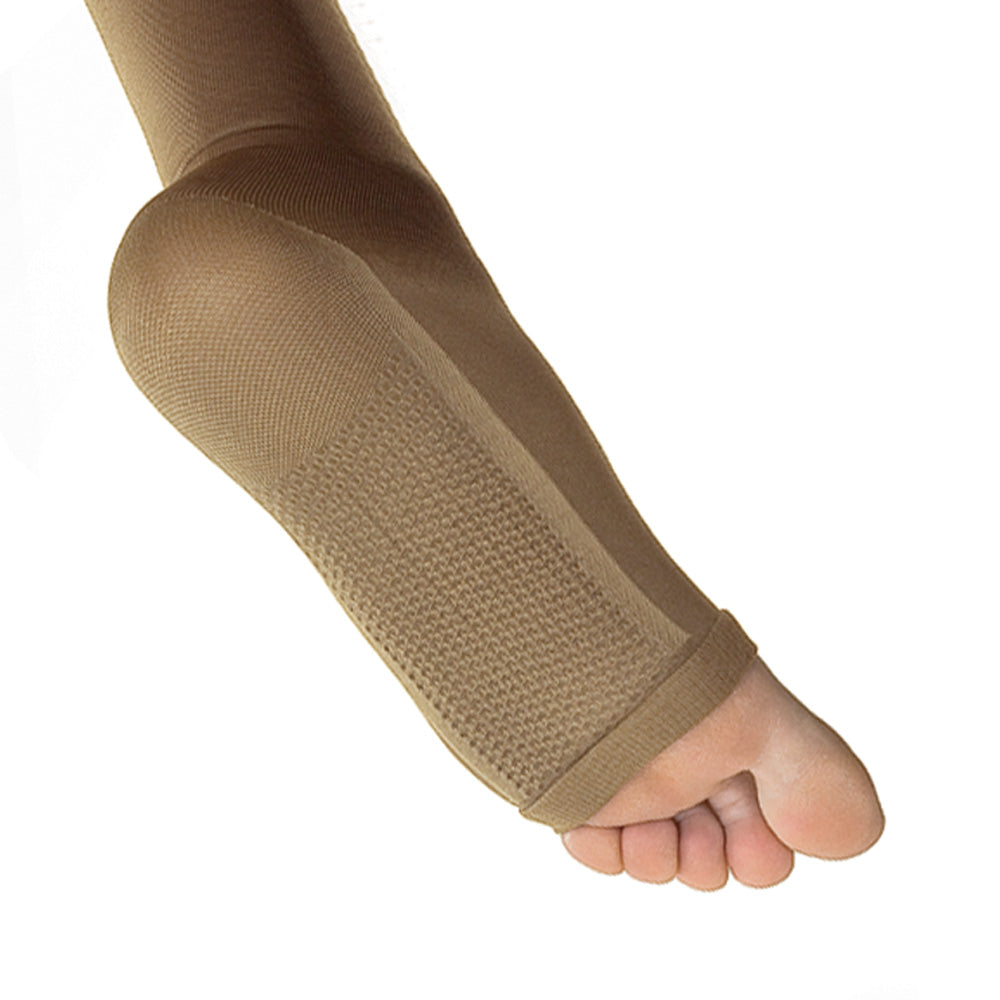 Solidea Relax Ccl2 Open Toe Knee Highs 25 32mmHg Tummansininen L