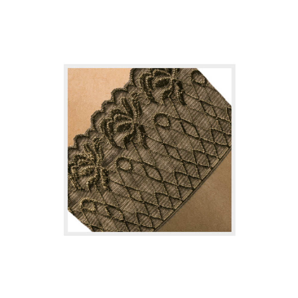 Solidea Brigitte Micro Mesh Sheer Hold-Ups 12 15mmHg 3ML Bronze