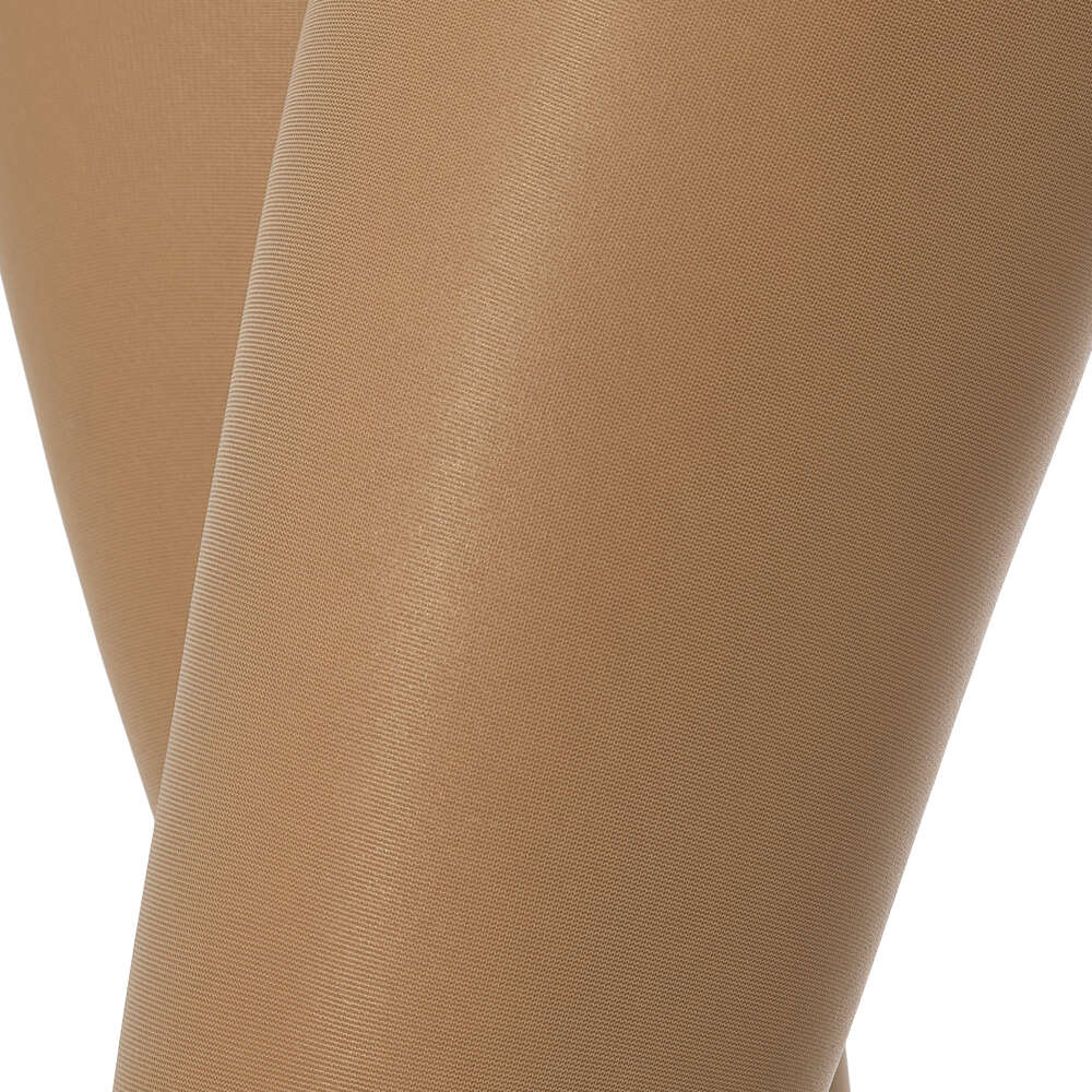 Solidea Marilyn 140Den Open Toe Sheer Hold-Up Stockings 18 21mmHg 4XL Camel