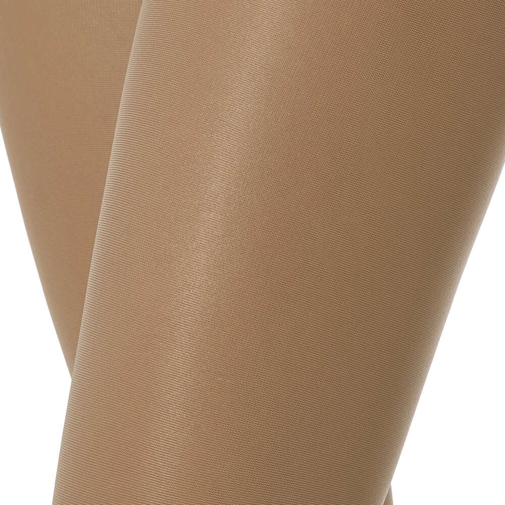 Solidea Marilyn 140Den Open Toe Sheer Hold-Up Stockings 18 21mmHg 4L Powder