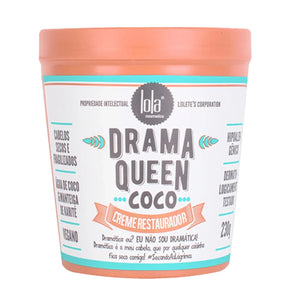 Lola Cosmetics Drama Queen Coco Reparationsmaske 230 g — Hårmaske