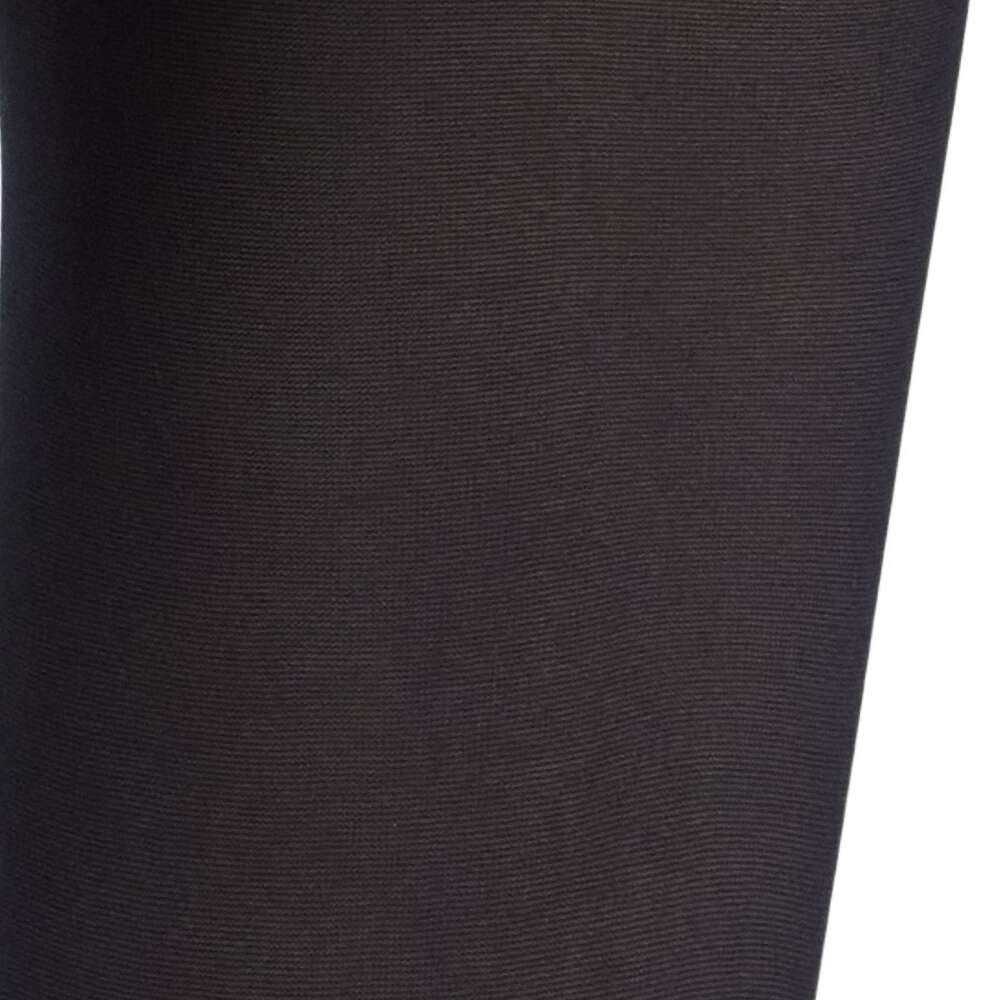 Solidea Miss Relax 100Den حذاء شفاف للركبة 15 18 ملم زئبق 1S أسود