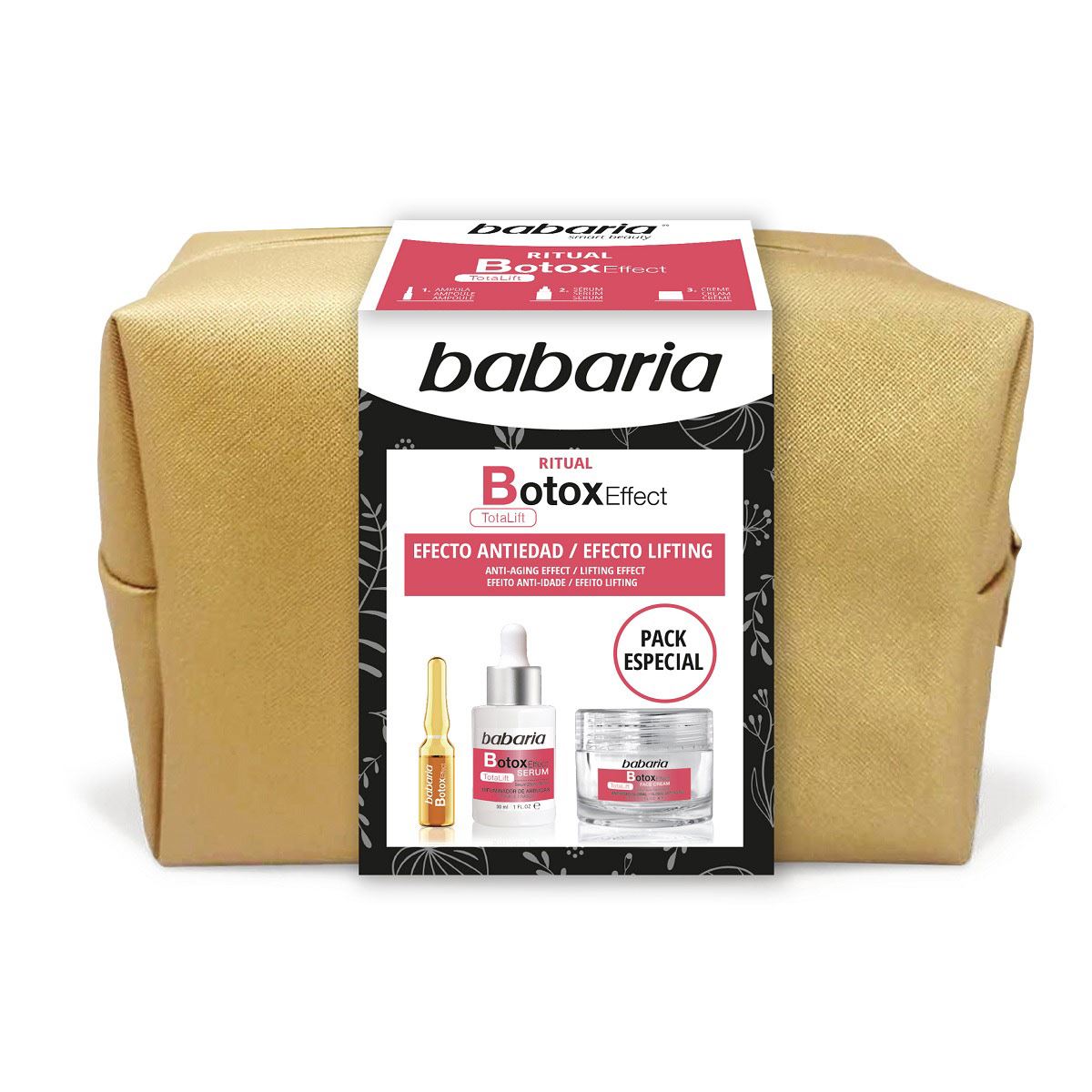 Babaria Golden Beauty Case Xx23 Botox Effekt