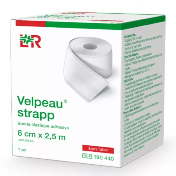 Lohmann Rauscher Velpeau Strapp Kompressionsband x1 Självhäftande och elastiskt 2,5mx3cm