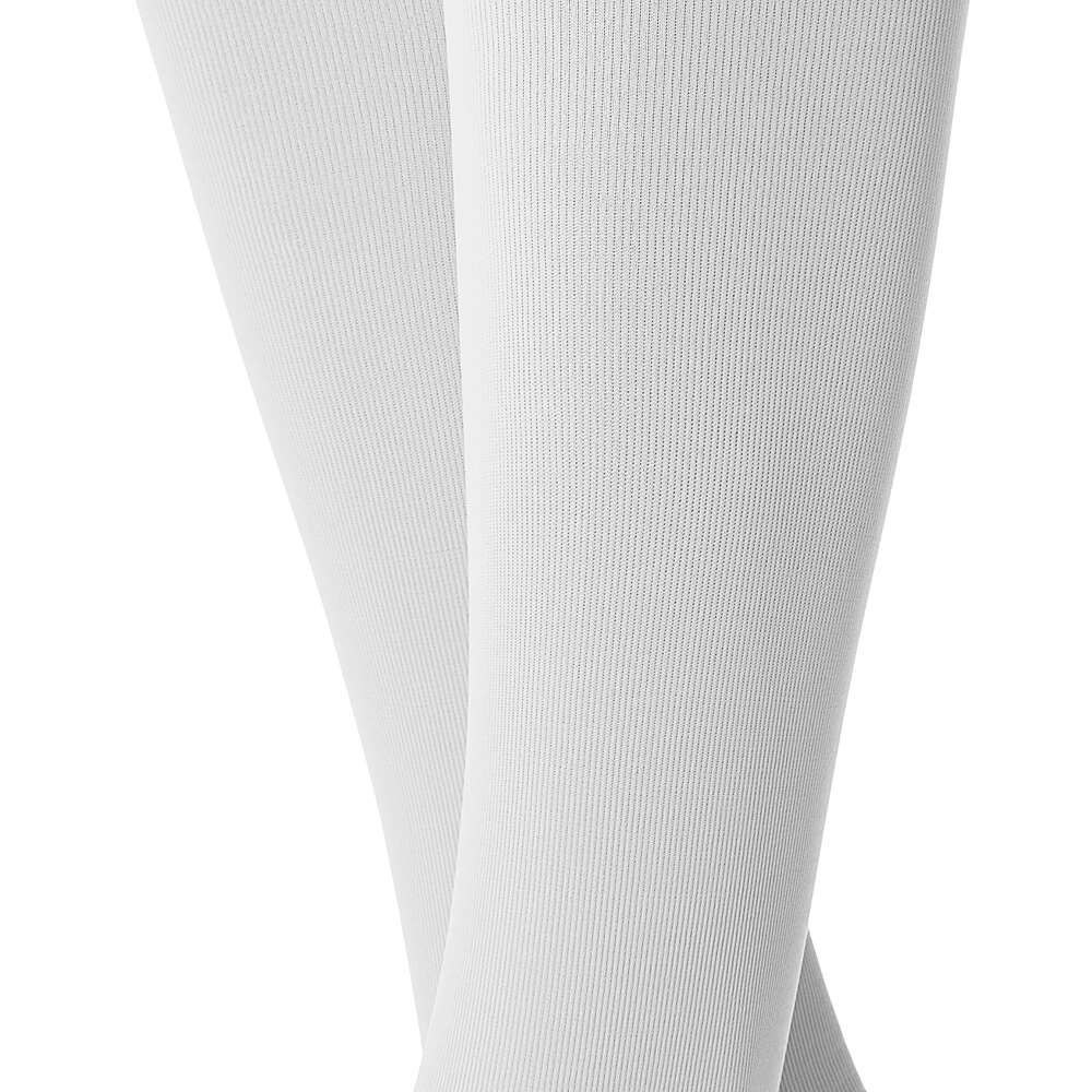Solidea גרביים לבנים בגובה ברכיים סוכרתיים 3L