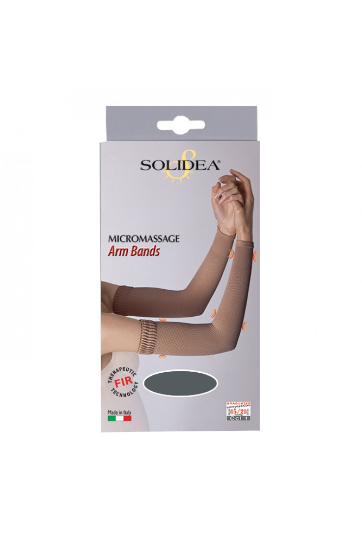 Solidea Micromassage Armbands צמידי Ccl1 15 21mmHg שחור XL