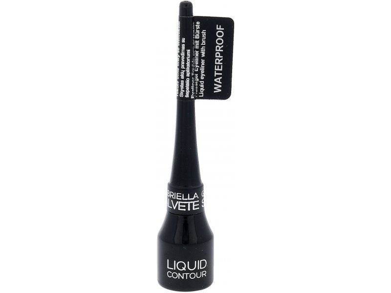 Gabriella Salvete Eyeliner Liquid Liquid Contour 4 ml - schaduw: zwart