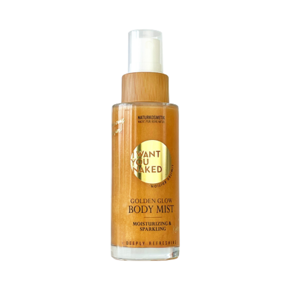 i want you naked Golden Glow body spray, 50 ml