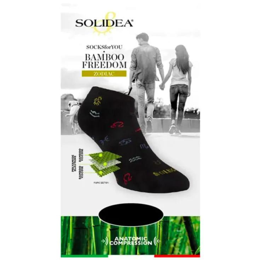 Solidea Șosete pentru tine Bamboo Freedom Zodiac Socks Grey 4XL