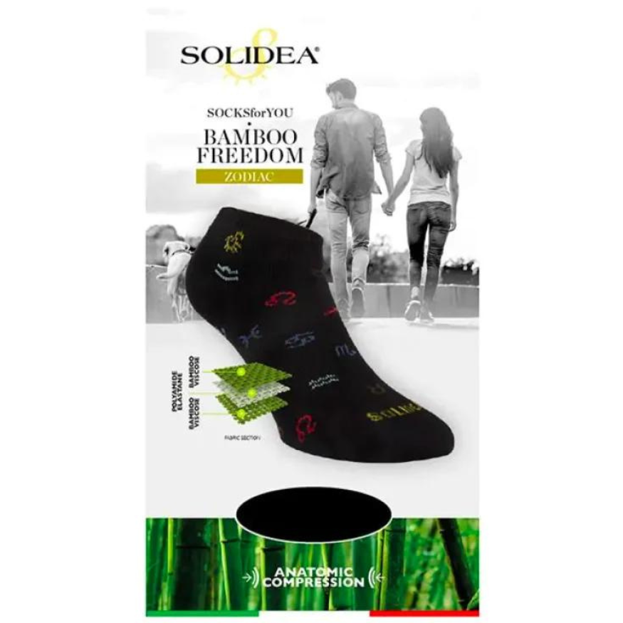 Solidea Calcetines para ti Bamboo Freedom Pois Calcetines Tejido Transpirable Rojo 5XXL