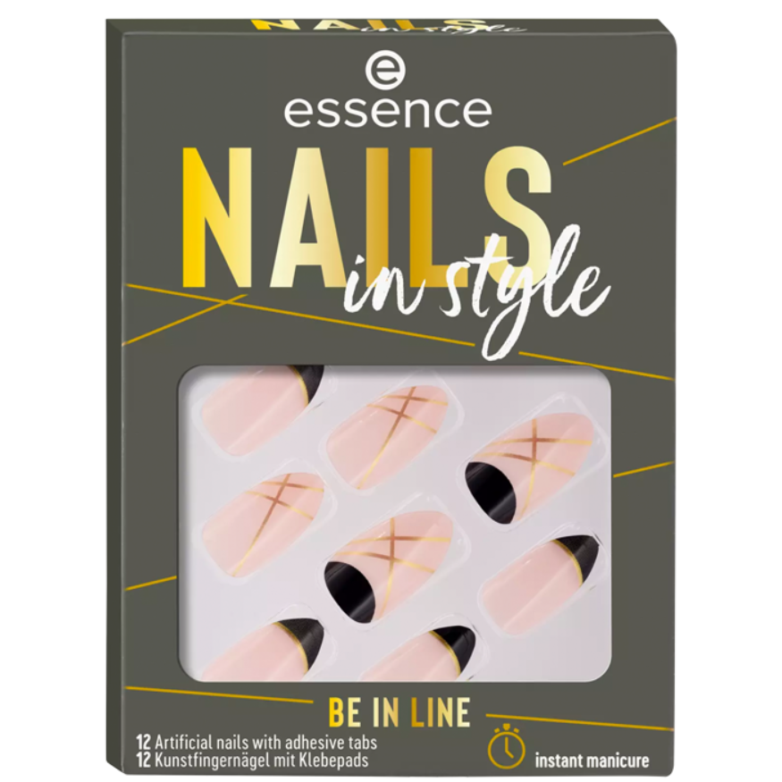 Essence Cosmetics Nails In Style Künstliche Nägel Be In Line 12 U