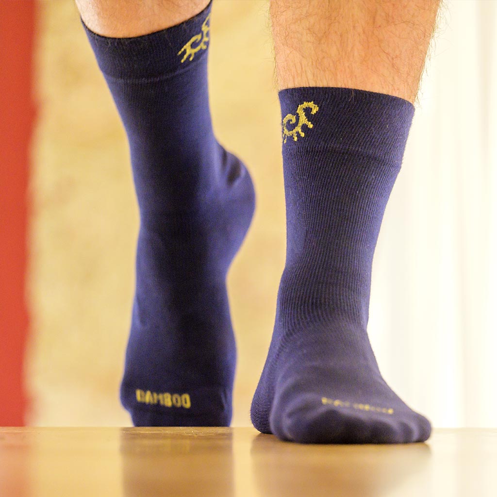 Solidea Socks For You Bamboo Fly Young Compression 18 24mmHg Navy Blue 3L