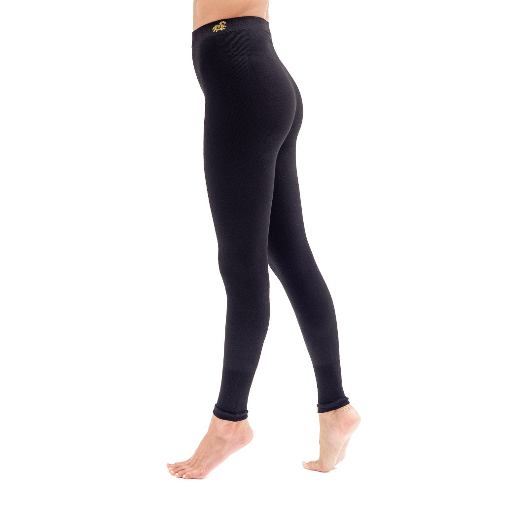 Solidea Be You Bamboo Icon Compression Leggings 15 21 mmHg Navy Blue 2M