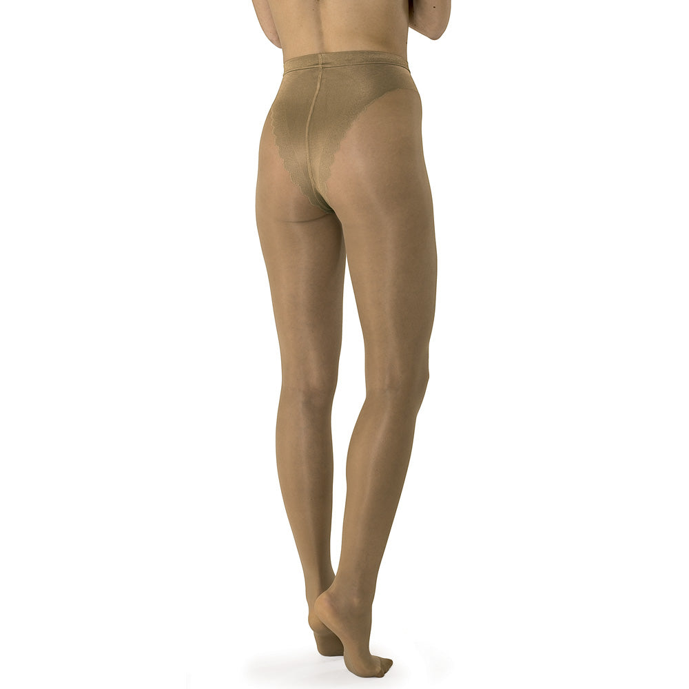 Solidea Naomi 100 Denarii versluierde panty's Compressie 15 18 mmHg Sand 5xxl