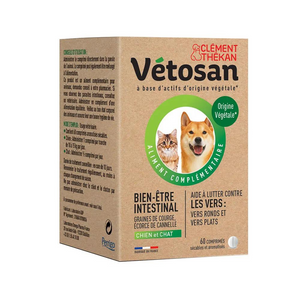 Clement-Thekan Vetosan Anti-Green Dog and Cat 60 tablete