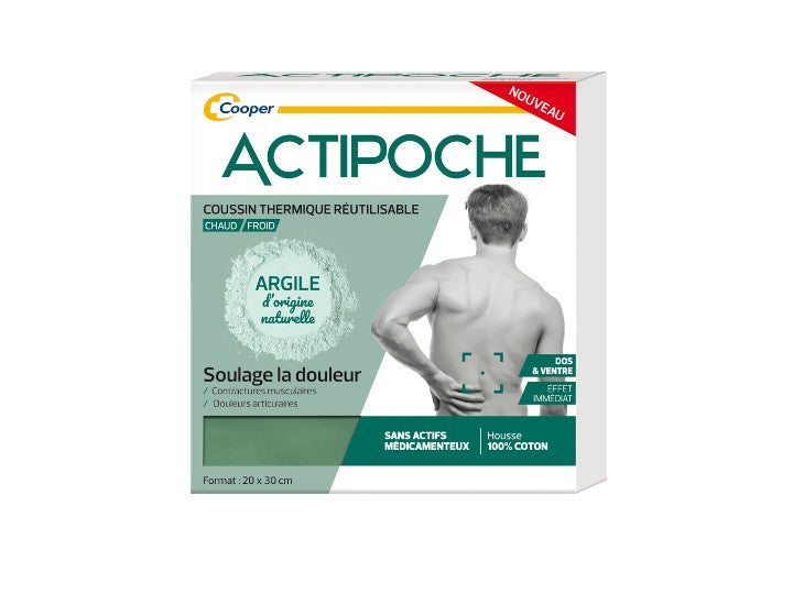 Actipoche Argile Rücken & Bauch
