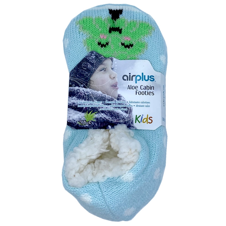 AirPlus KIDS - Aloe Cabin Footies - Chaussons Hydratants - Motif Sapin - Taille 26-31