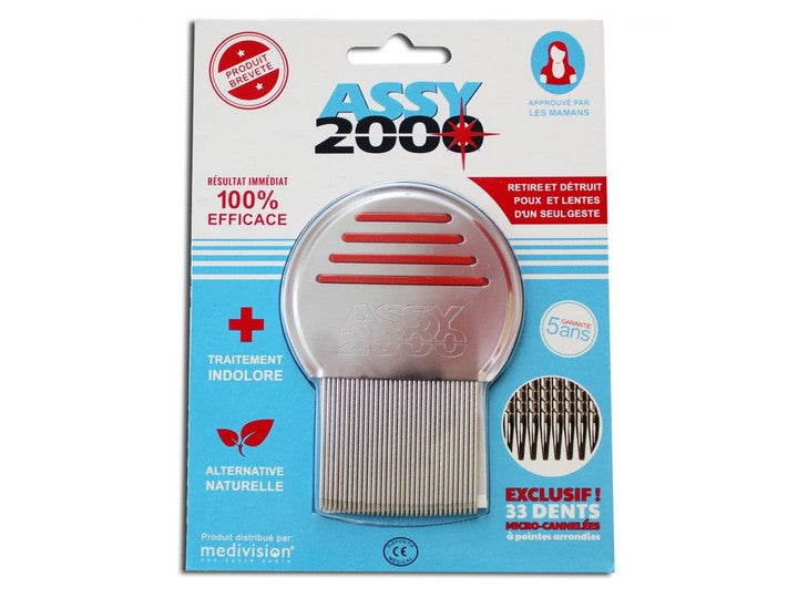 Assy 2000 Anti Lice and Lenses Combs
