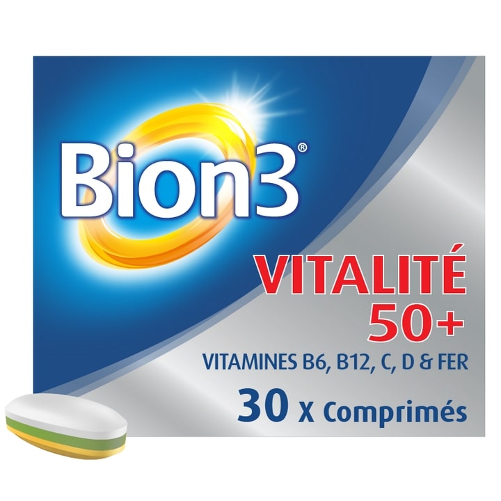 Bion 3 Vitalité 50+ comprimés vitamines séniors