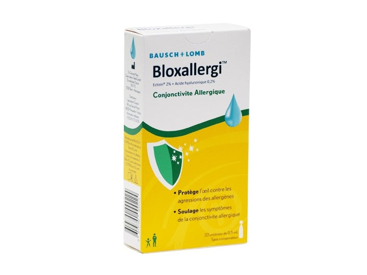 Conjunctivitate alergică Bloxallergi unidoză 20x0,5 ml