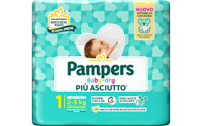 Pampers Neue Babywindeln Größe 1 2-5 kg x24