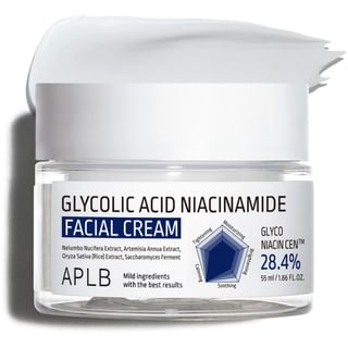 APLB - Crema facial con ácido glicólico y niacinamida