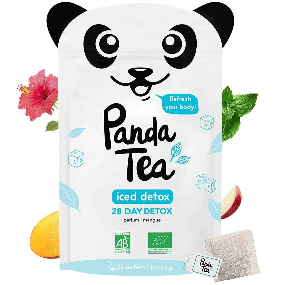 Iced Tea Detox - Thé glacé menthe - Panda Tea