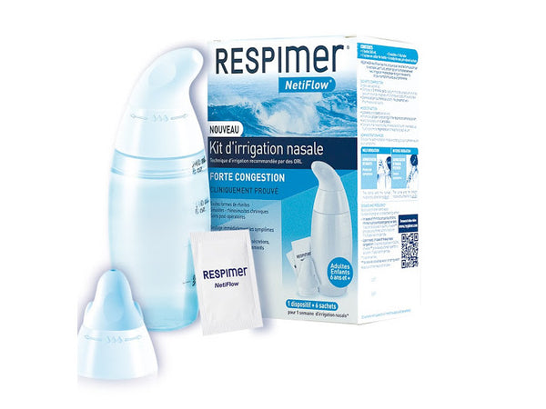 Respimer Netiflow Nasal Irrigation Kit 1 device + 6 sachets