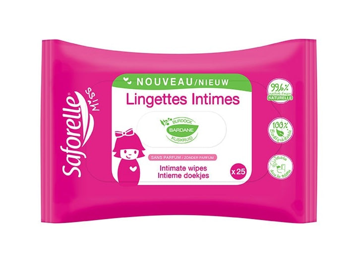 Lingettes intimes Saforelle