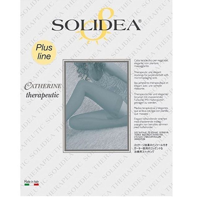 Solidea Catherine Ccl2 Plus Closed Toe Stockings 25 32mmHg Natur XL