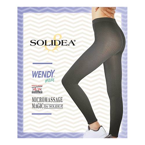 Solidea Wendy Maxi Leggings elastici modellanti 12 15mmhg Nero 1S