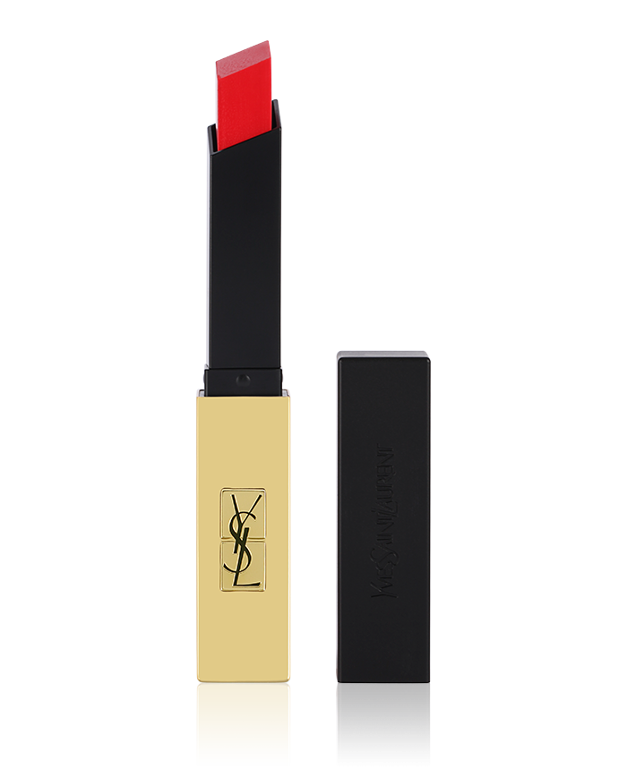 Yves saint laurent Rouge Pur Couture Rouge à Lèvres Glaçant Effet Peau Mince 2,2 g - Teinte : 10 Corail Antinomique