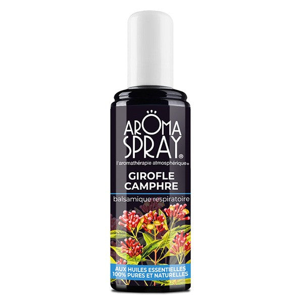 AromaSpray Carnation Camphor Balsamic Respiratory 100ml.