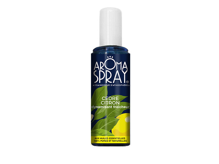Aromaspray stimuleert citroen ceder versheid 100 ml.
