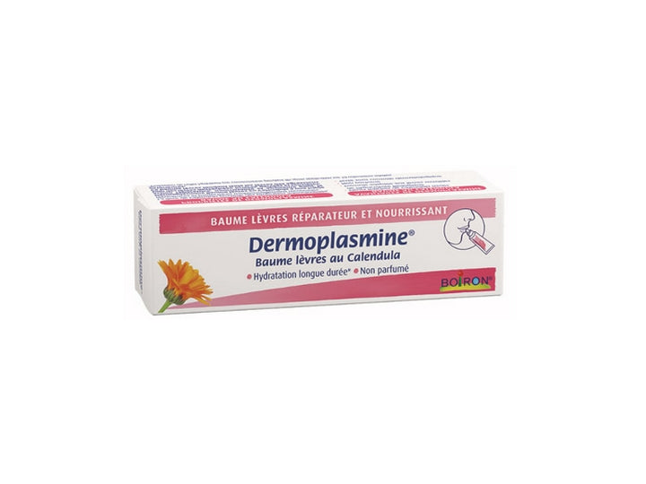 Boiron Dermoplasmine Balm lippen bij de Calendula 10G.