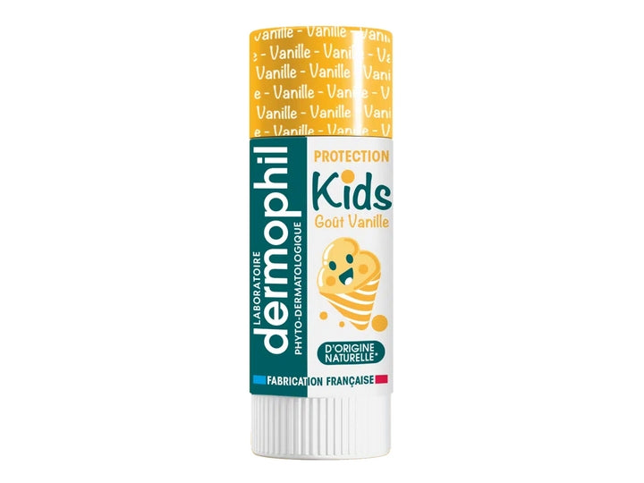 Dermophil Дети защита от губ ваниль вкус 4G.